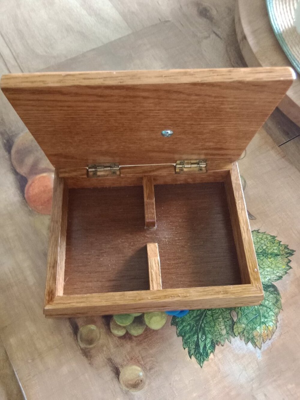 Wood Playing Card Box